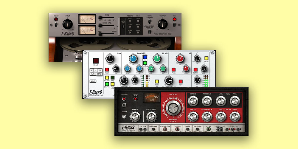 IK Multimedia T-RackS Studio Bundle (Space Delay, Tape Machine, 